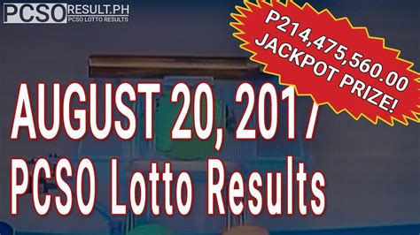 ez2 aug 2017|August 2 , 2017: 2017: PCSO EZ2 Results.